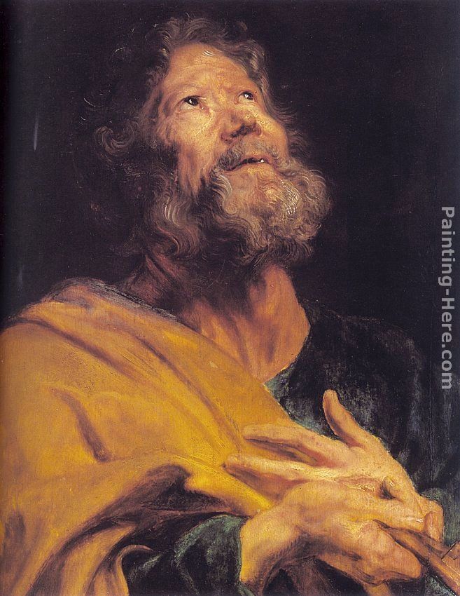 Sir Antony van Dyck The Penitent Apostle Peter